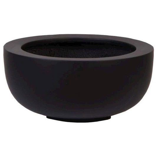 Pflanzentopf - Ducos S schwarz (Set von 2 Teilen) - Yucca Deko