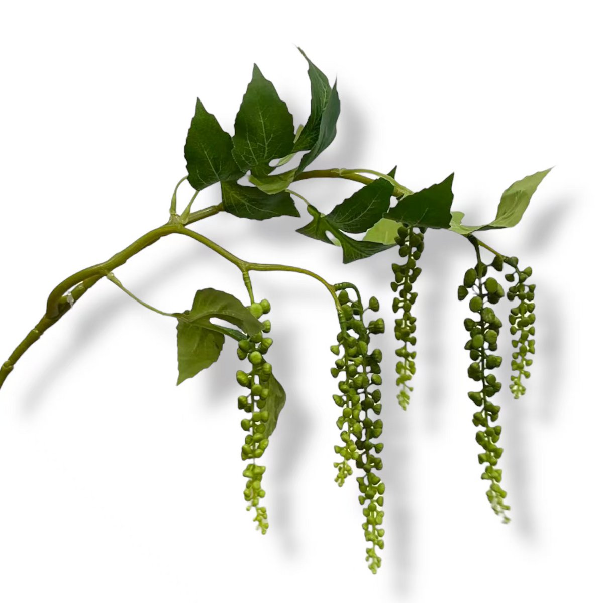 Phytolacca Americana Deep Purple -04 | Seidenkünstigblüte Länge 65 cm 1pcs Kopie - Yucca Deko