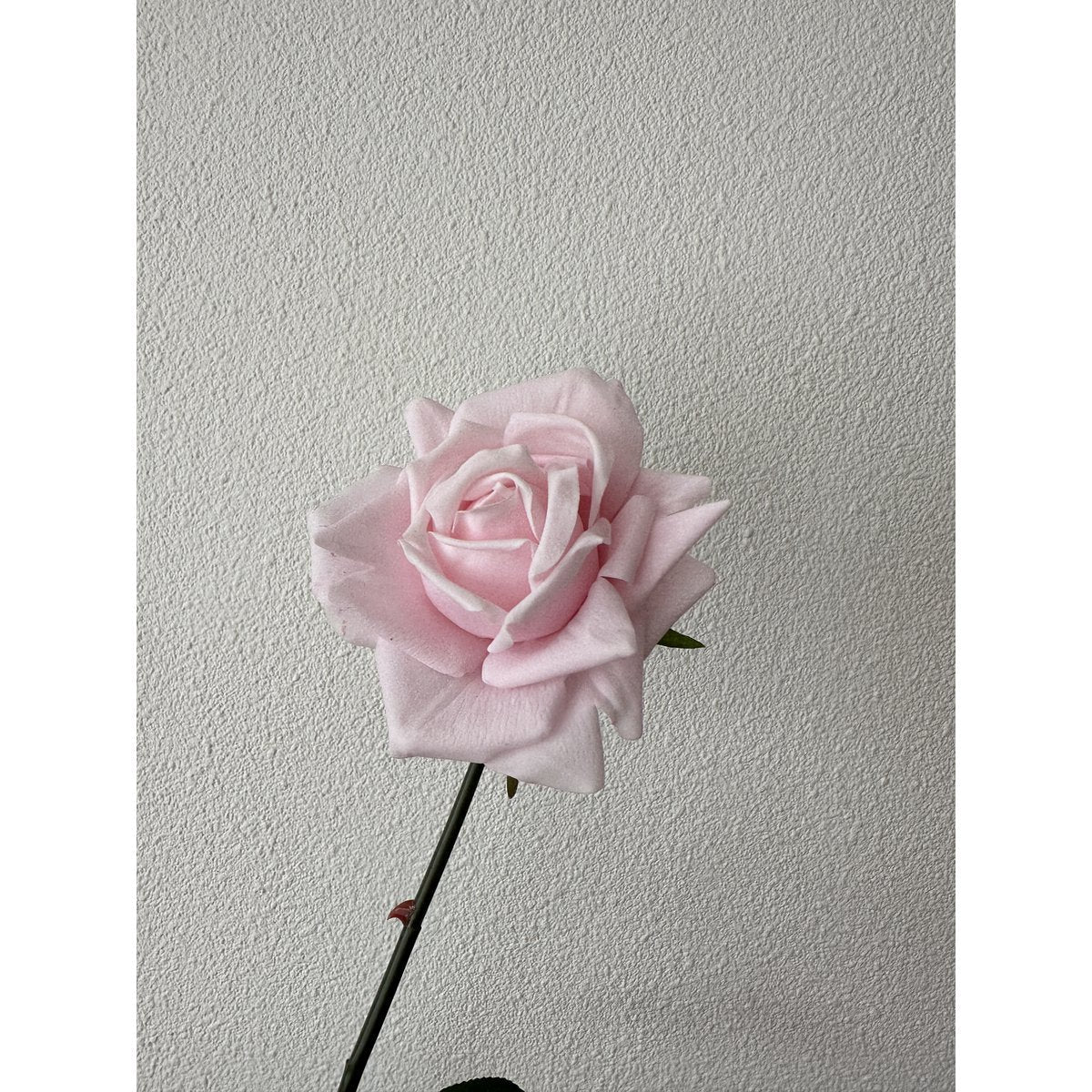 QMF Hand Touch Rose 72cm Hellrosa 2ST - Yucca Deko
