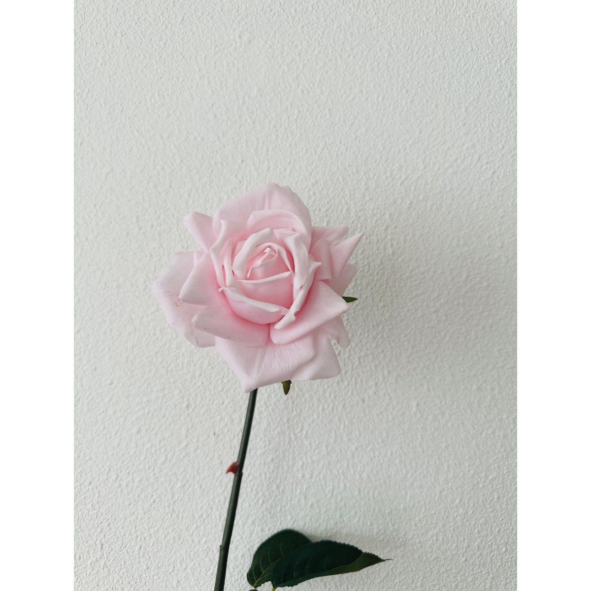 QMF Hand Touch Rose 72cm Hellrosa 2ST - Yucca Deko