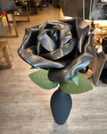 Schaumstoffblume Schwarz Rose - Yucca Deko