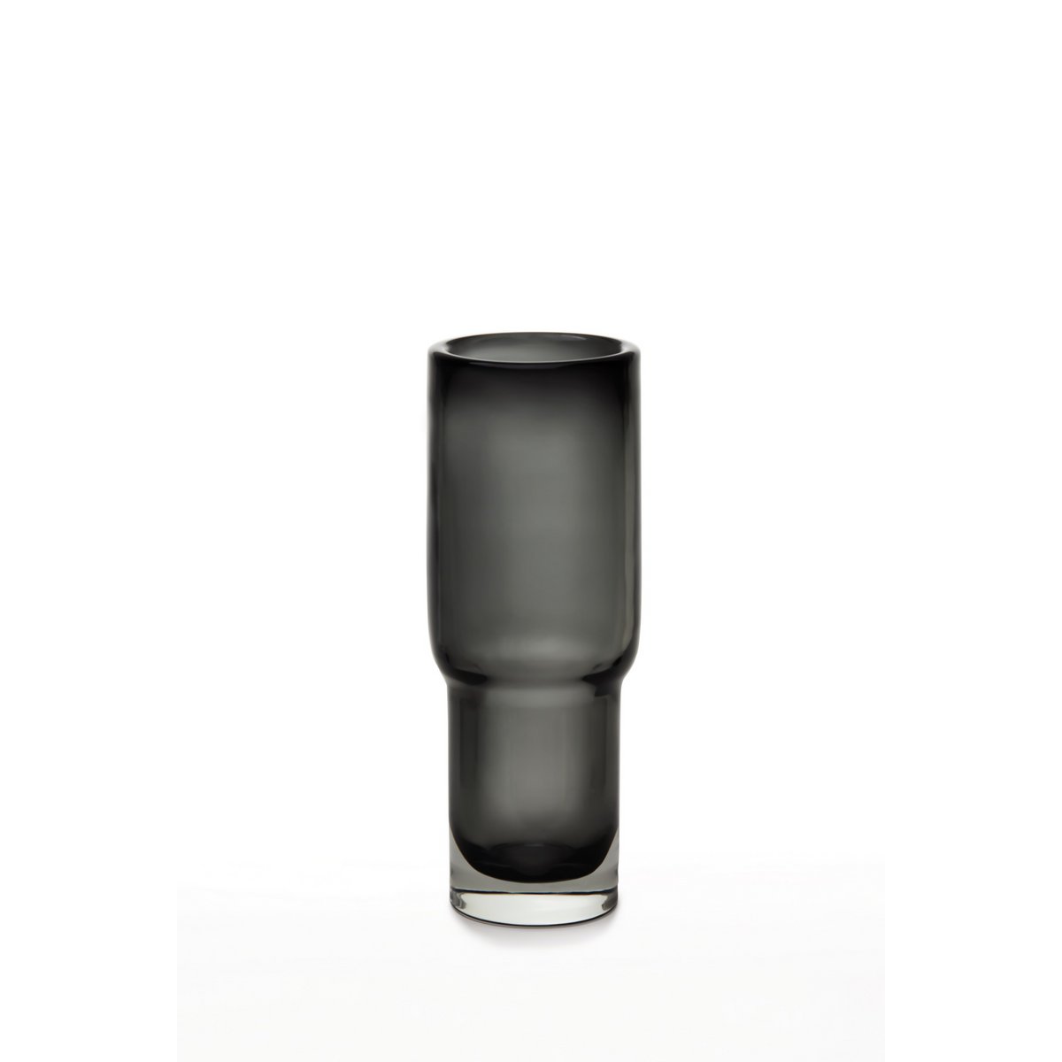 schlanke lange Vase, moderner klassischer Stil, UDINE 32GR Luxusglas 9mm - Yucca Deko