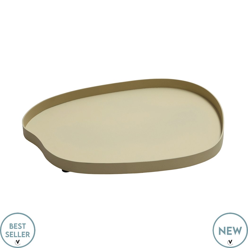 Tablett - Bariri beige - Yucca Deko