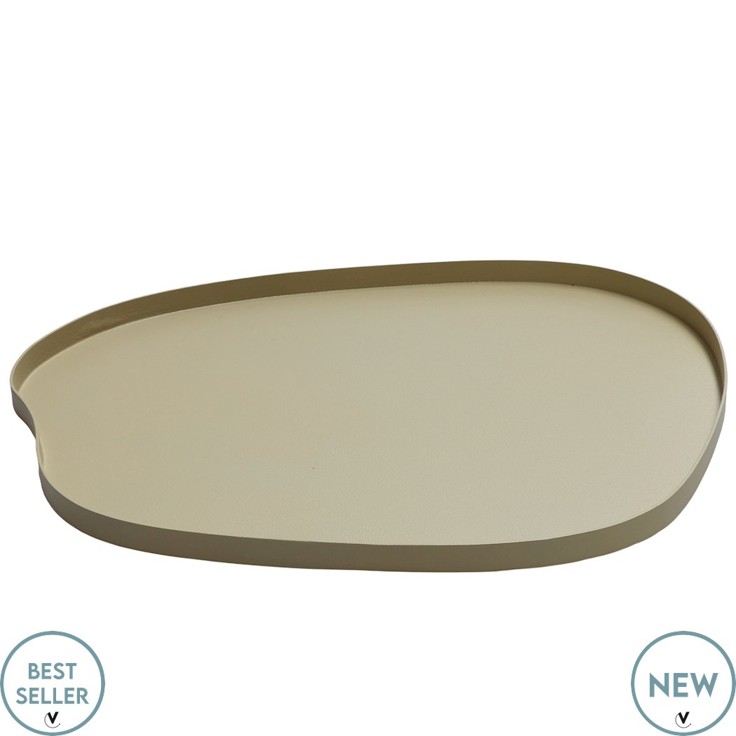 Tablett - Bariri beige - Yucca Deko