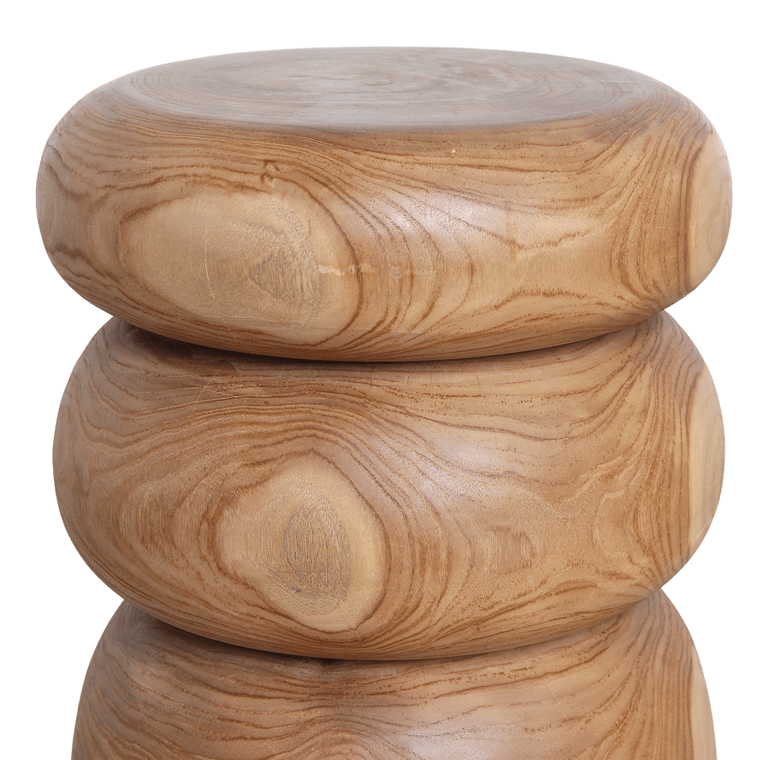 Tao Beistelltisch/Hocker aus Teakholz – 35 x 35 x 45 cm - Yucca Deko