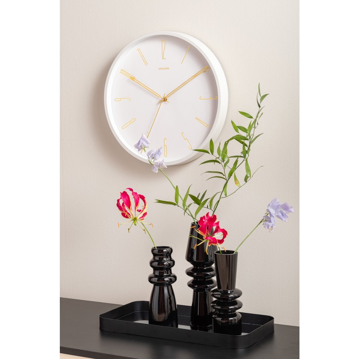Wanduhr Belle Zahlen - Yucca Deko