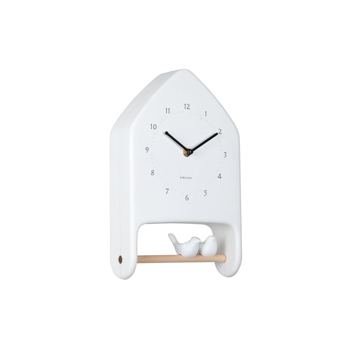 Wanduhr Liebesvögel - Yucca Deko