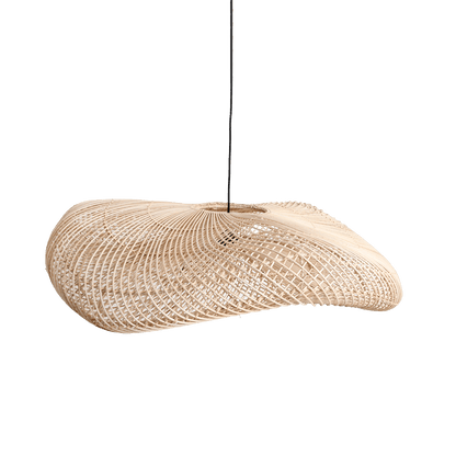 Wellenhängelampe Naturel xl - Yucca Deko