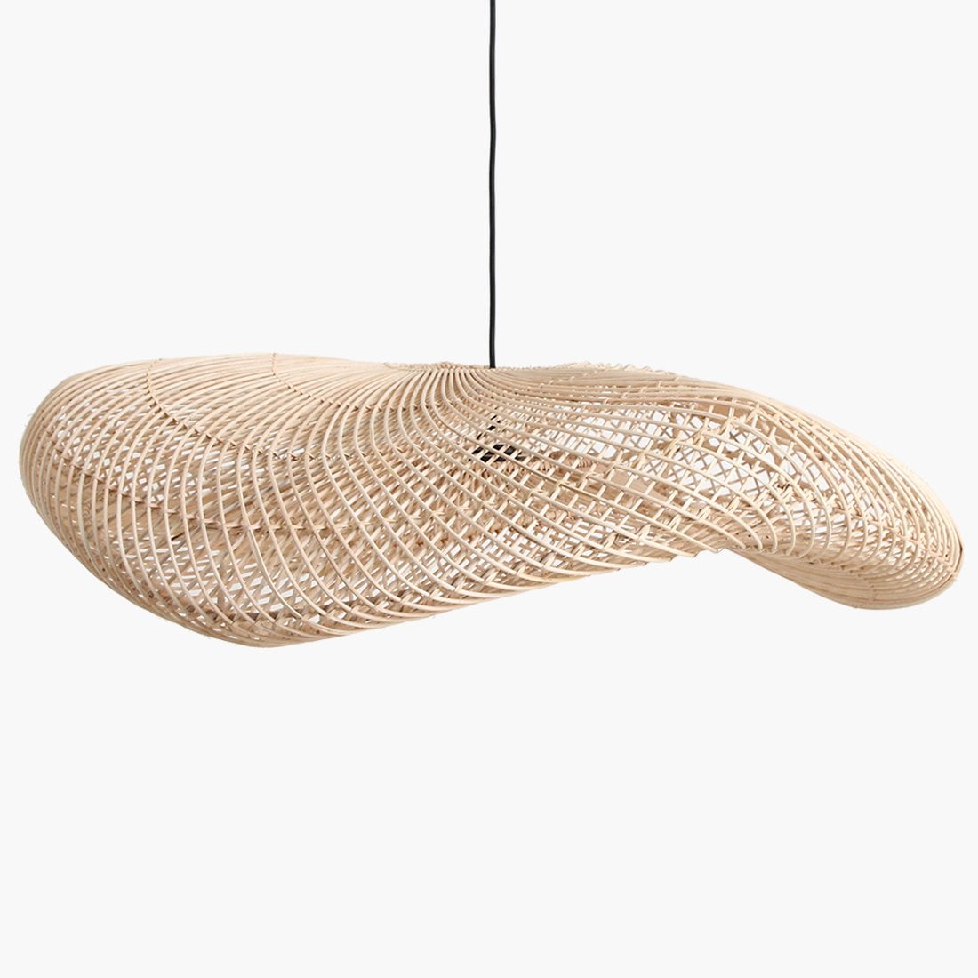 Wellenlampe natur XXL - Yucca Deko