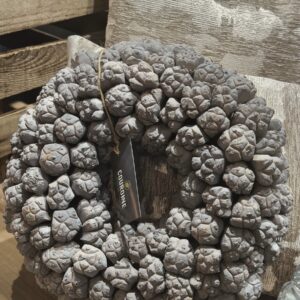 Kranz Kiyafruit Couronne 30cm grau