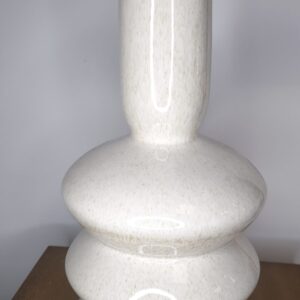 Keramikvase Present Time Beige gewölbt