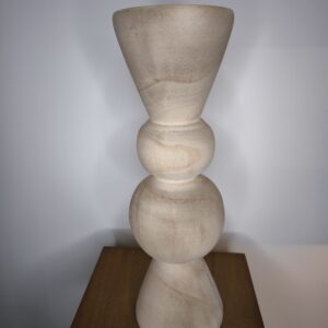 Kerzenständer 40cm Aus Holz Gemacht