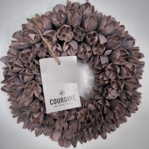 Kranz Trockenblumen BakuliFrüchte Pink