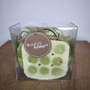 Muschelgirlande Boltze Capiz 180cm Grüne Punkte