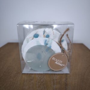 Muschelgirlande Boltze Capiz 180cm Blaue Blätter