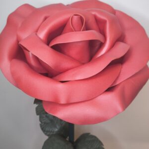 Schaumstoffblume Rose Rot