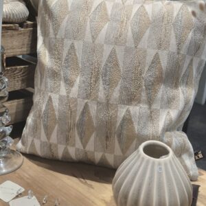 Kissen Hoii 45x45cm mit Füllung Hellbraun/Sand