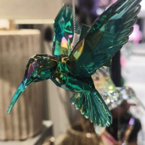 Kolibri_Acryl 10cm x 10cm KurtS.Adler Grün