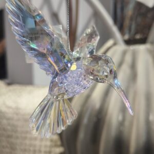 Kolibri Acryl 10cm x 10cm KurtS.Adler Weiß