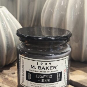 Soja Wachs Kerze 10x9cm 60h Eucalyptus Lichen