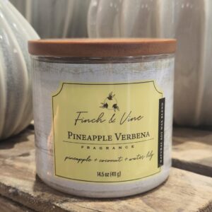 Soja Wachs Kerze 10x9cm 60h Pineapple Verbena