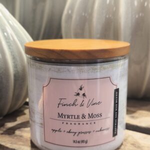 SojaWachsKerze 10x9cm 60h Myrtle & Moss